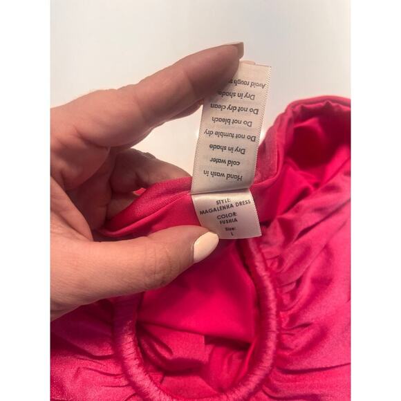 BaoBab Women's Fuchsia X REVOLVE Magalenha Maxi Dress Size Large MSRP $3… - Picture 6 of 13
